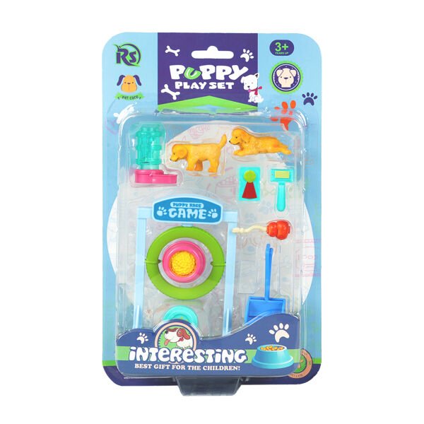 Evcil Hayvan Aksesuarlı Yavru Köpek Oyun Seti