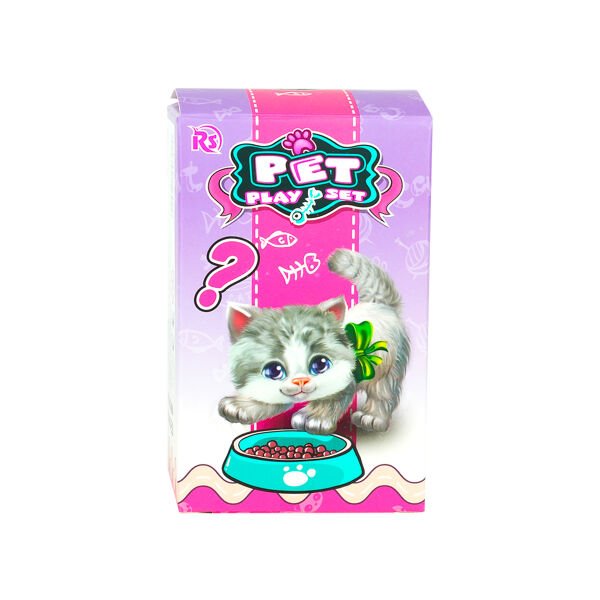 Evcil Hayvan Yavru Kedi Kulübeli Oyun Seti