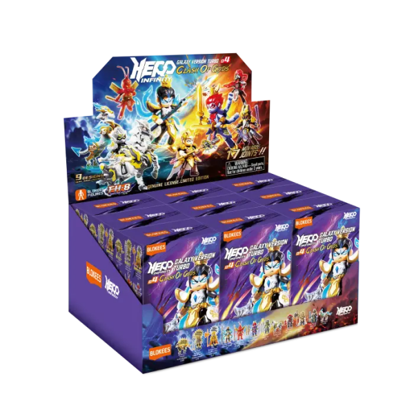 Blokees Herospire Warrior S4 Clash of Gods Figür Yapım Seti Sürpriz Paket