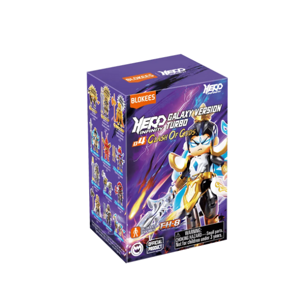 Blokees Herospire Warrior S4 Clash of Gods Figür Yapım Seti Sürpriz Paket