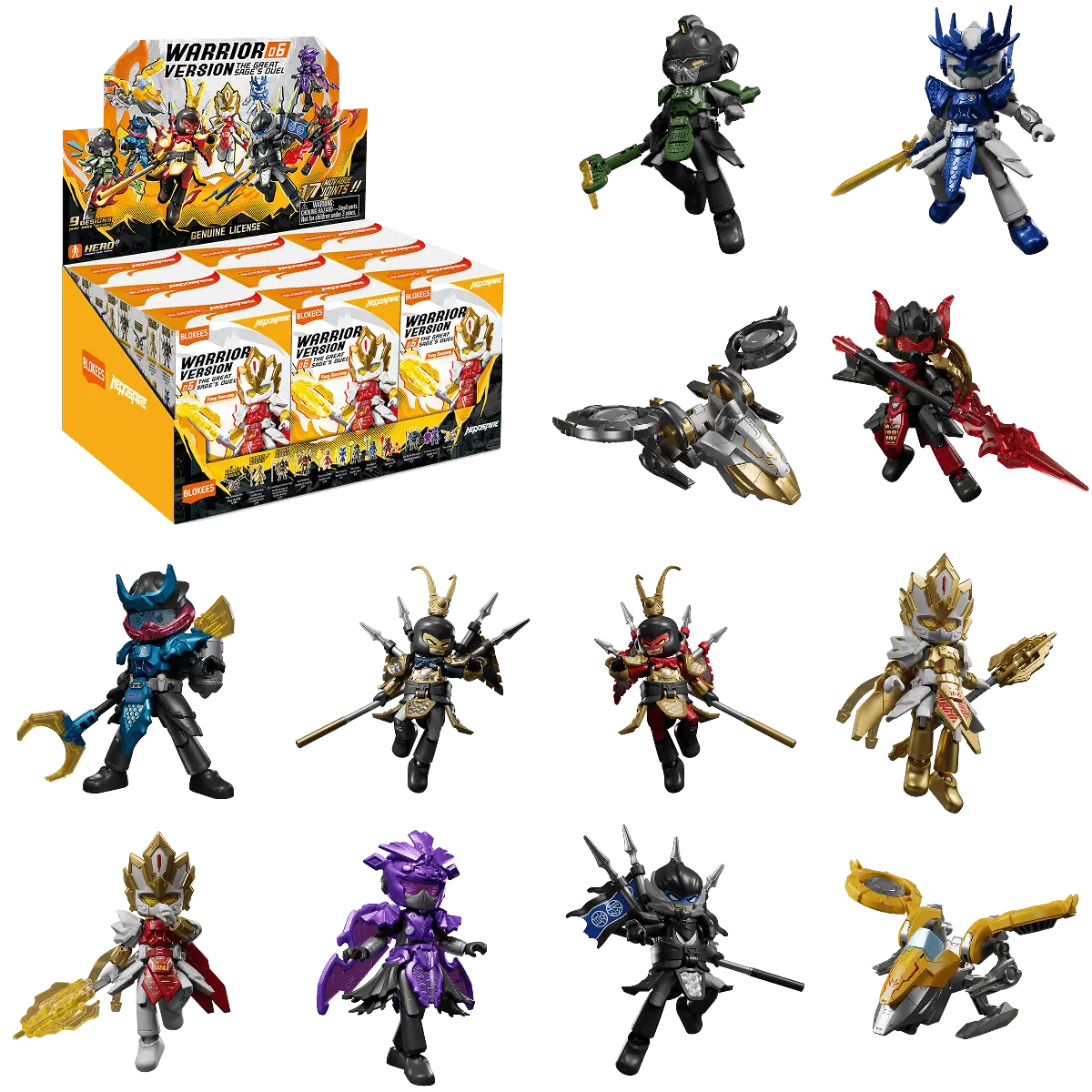 Blokees Herospire Warrior S6 The Great Sage's Duel Figür Yapım Seti Sürpriz Paket