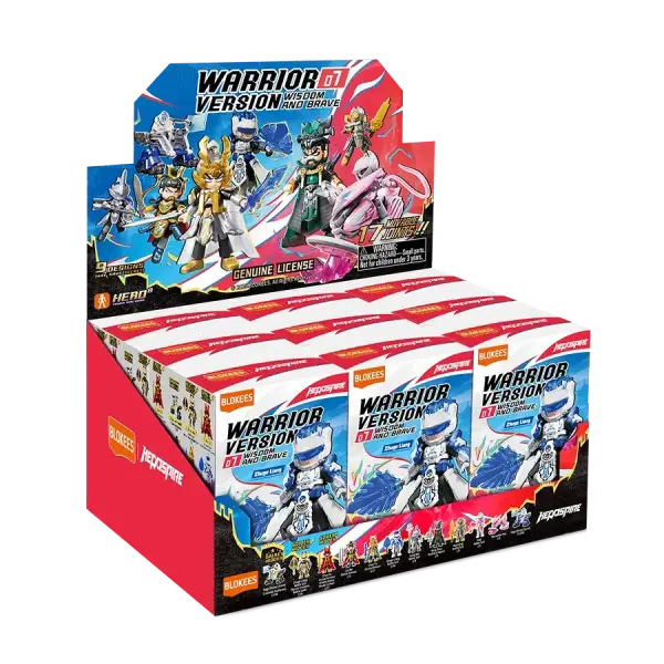 Blokees Herospire Warrior S7 Wisdom And Brave Figür Yapım Seti Sürpriz Paket