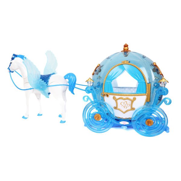Sesli ve Müzikli At Arabası ve Prenses Sofia Bebek