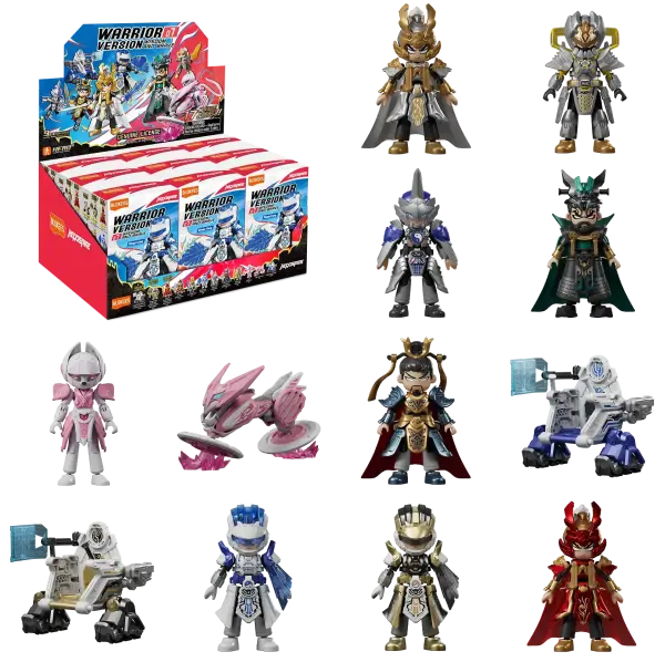 Blokees Herospire Warrior S7 Wisdom And Brave Figür Yapım Seti Sürpriz Paket