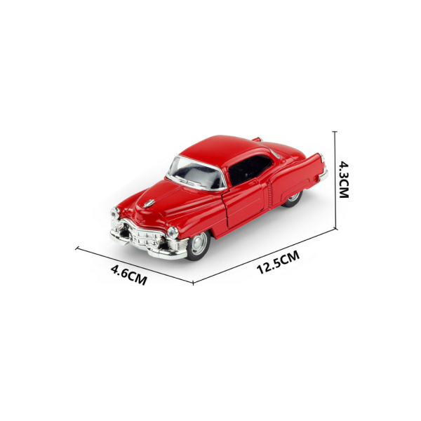 1:32 Die-Cast Retro Classic Coupe Car