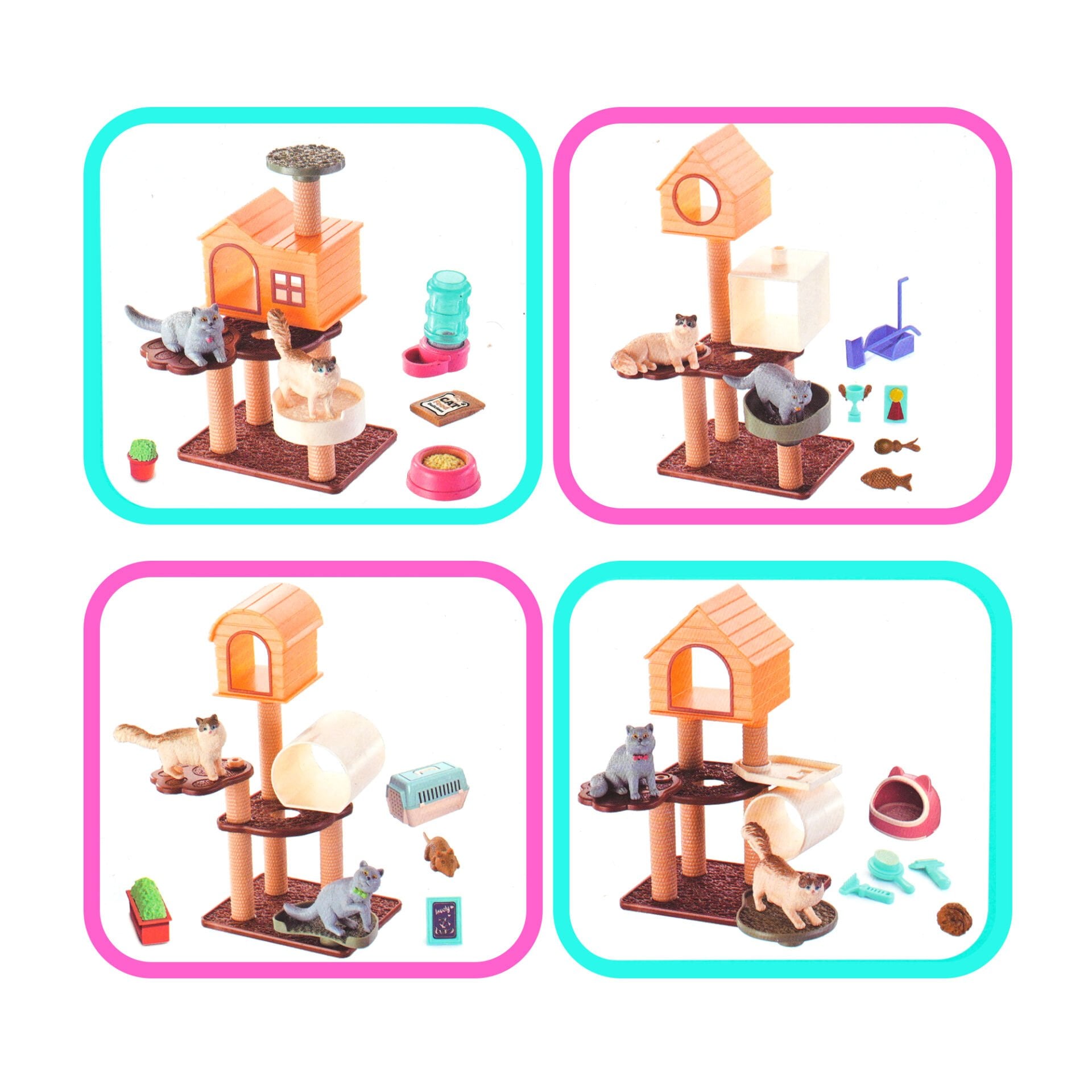 Evcil Hayvan Yavru Kedi Oyun Seti