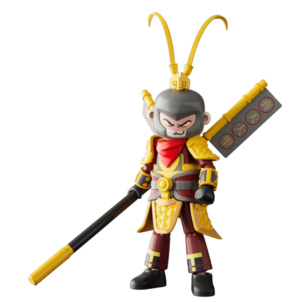 Blokees Herospire Armor Serisi Sun Wukong Mythical Aspect Figür Yapım Seti