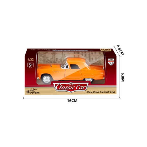 1:32 Die-Cast Klasik Araba