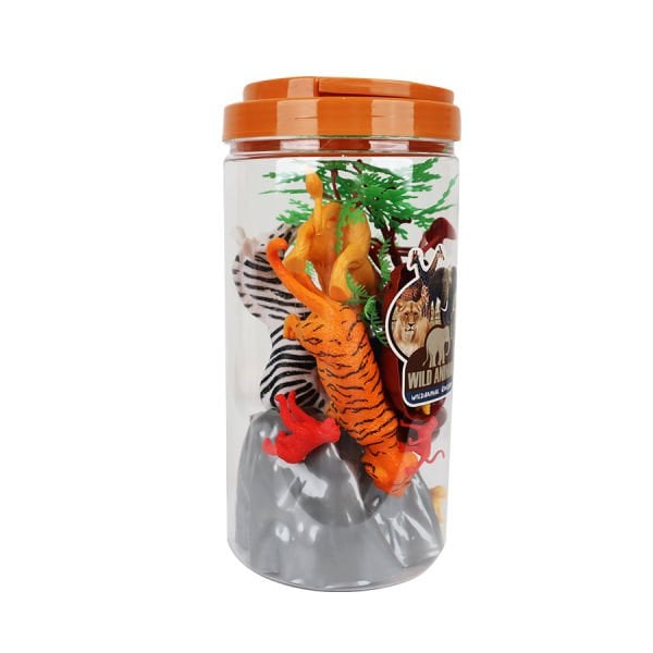 Vahşi Hayvanlar Tüpte 6lı Hayvan Oyun Seti