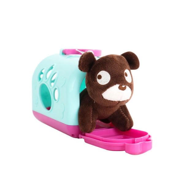 Çantalı Peluş Evcil Hayvan Seti (4 Asorti)