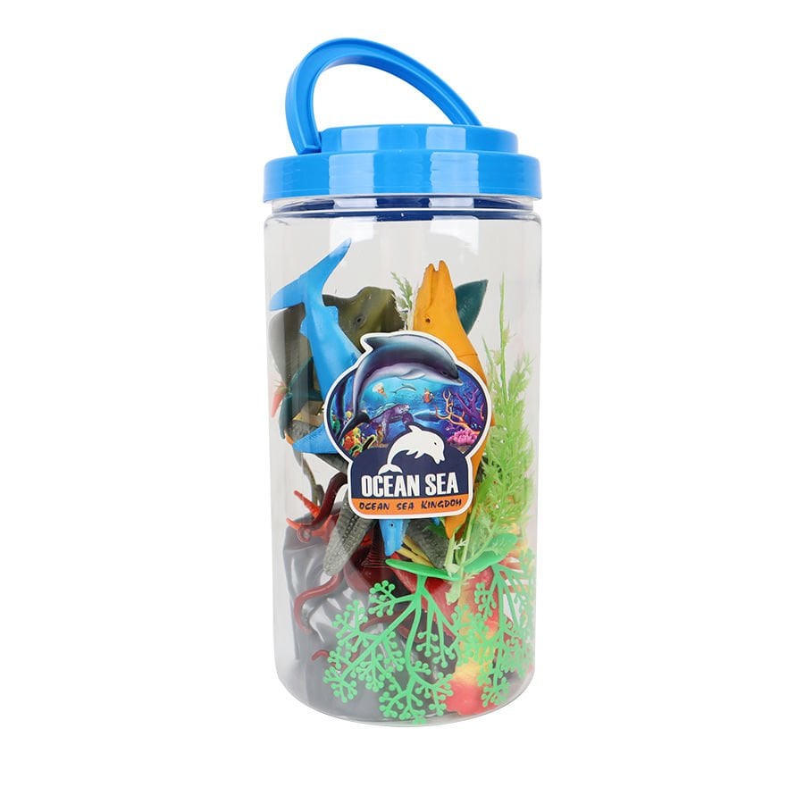 Deniz Hayvanları Tüpte 6lı Hayvan Oyun Seti