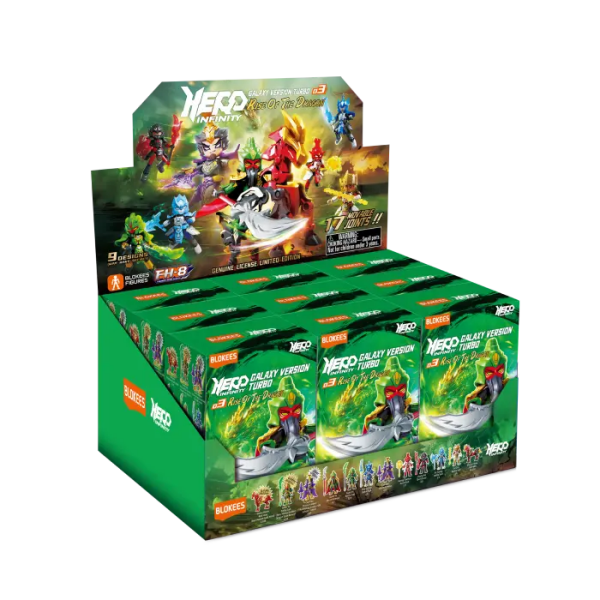 Blokees Herospire Warrior S3 Rise of the Dragon Figür Yapım Seti Sürpriz Paket