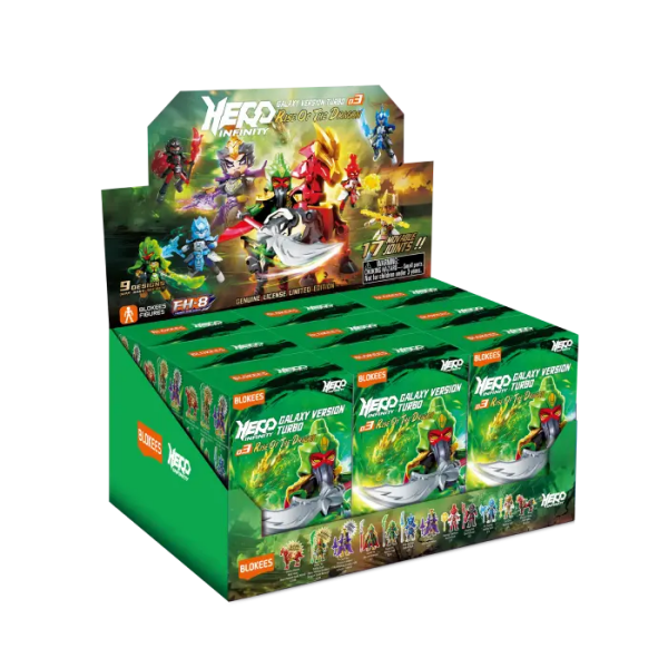 Blokees Herospire Warrior S3 Rise of the Dragon Figür Yapım Seti Sürpriz Paket