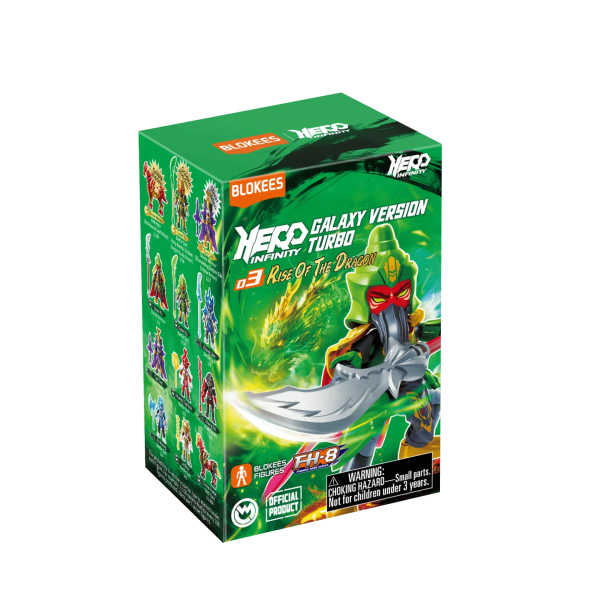 Blokees Herospire Warrior S3 Rise of the Dragon Figür Yapım Seti Sürpriz Paket