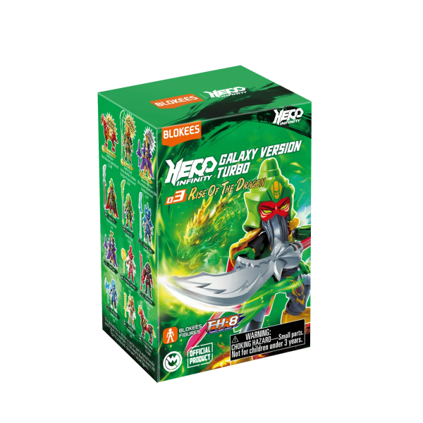 Blokees Herospire Warrior S3 Rise of the Dragon Figür Yapım Seti Sürpriz Paket