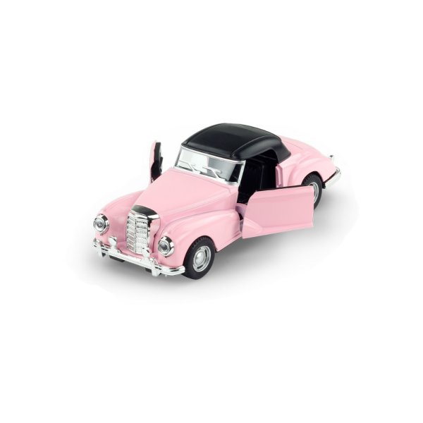 1:32 Die-Cast Retro Klasik Lüks Coupe Araba
