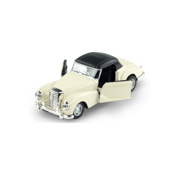 1:32 Die-Cast Retro Klasik Lüks Coupe Araba