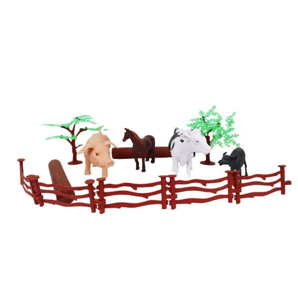Çiftlik Hayvanları Tüpte 6lı Hayvan Oyun Seti