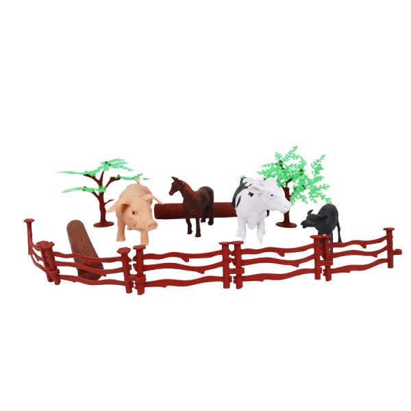 Çiftlik Hayvanları Tüpte 6lı Hayvan Oyun Seti