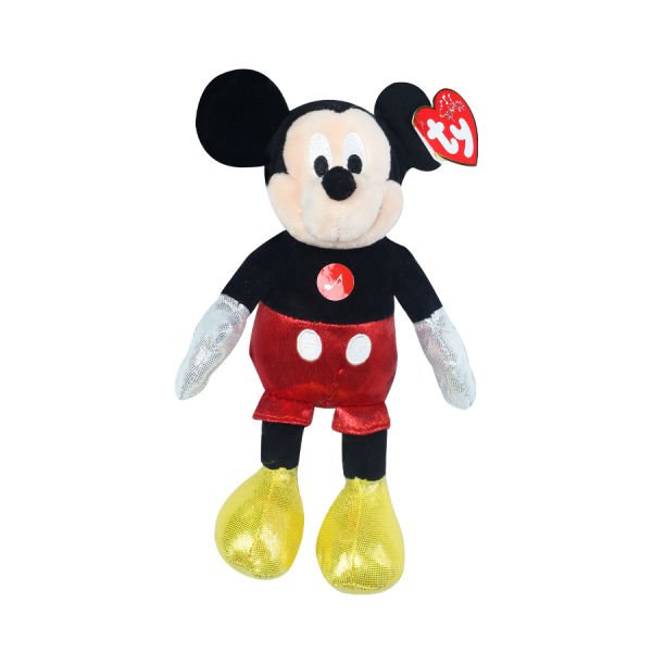 TY Sparkle Sesli Mickey Mouse Peluş 20 cm.