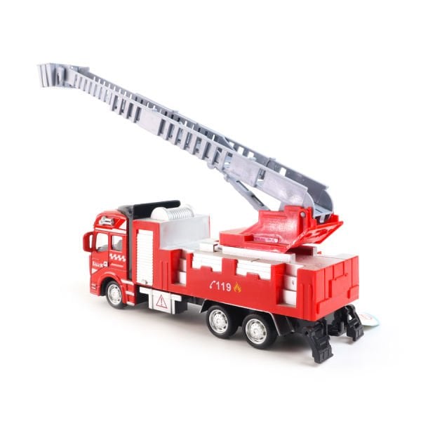 Platformlu Çek Bırak İtfaiye Seti