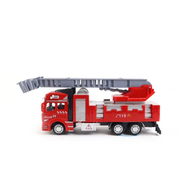 Platformlu Çek Bırak İtfaiye Seti