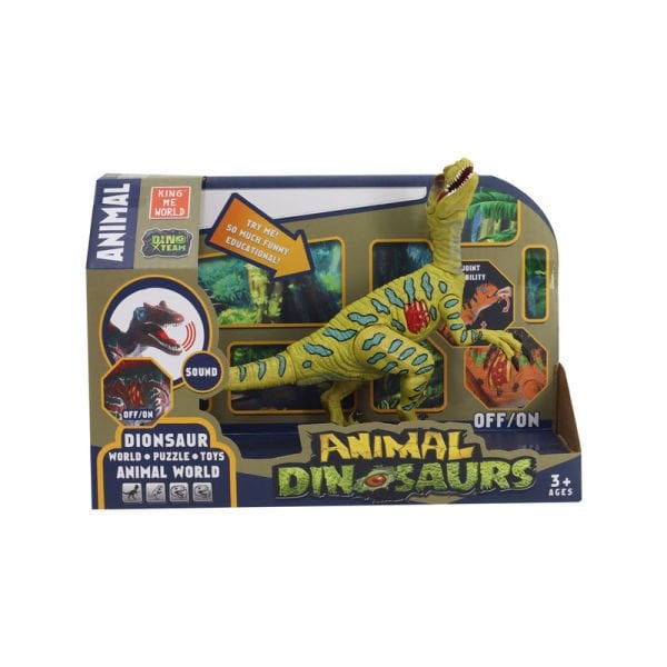 Animal Dinosaurs Serisi Sesli Işıklı Dinozor S7