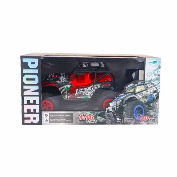 1:16 Uzaktan Kumandalı Pioneer Şarjlı Off-Road Araba