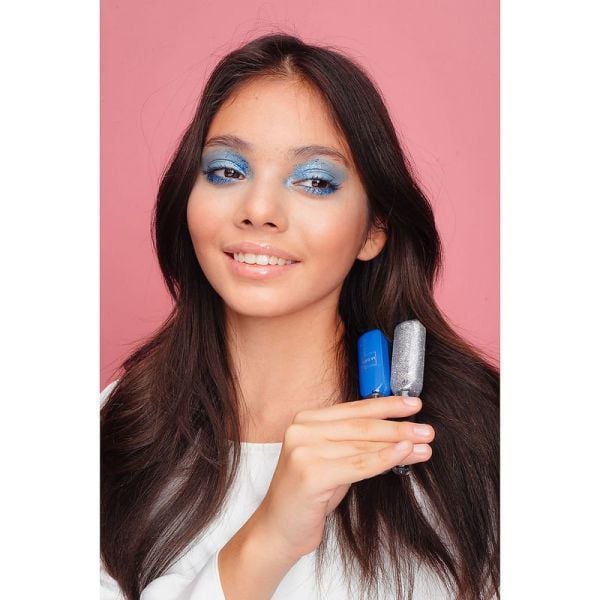 LUKKY 6 COLOR SHINY EYESHADOW PALETTE AND BRUSH