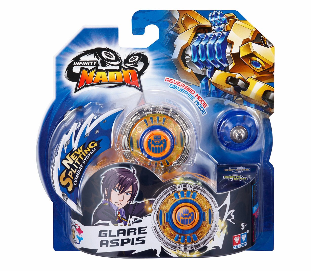 Infinity Nado Standart Metal Seri - Glare Aspis (Parlak Kalkan) Aksesuar Seti