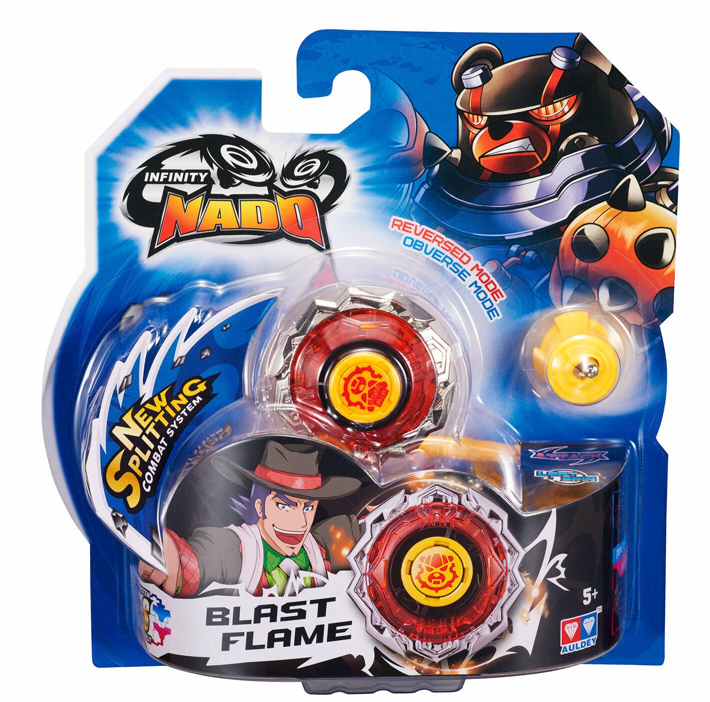 Infinity Nado Standart Metal Seri - Blast Flame (Alev Patlaması) Aksesuar Seti