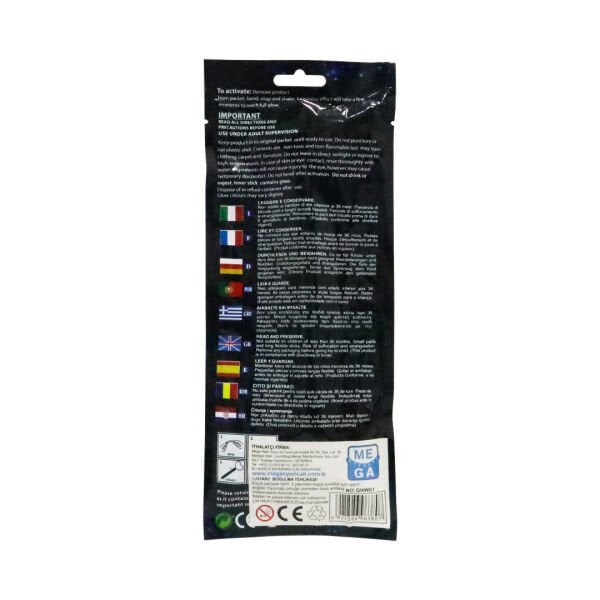 Parlayan Floresan Kalp Değnek