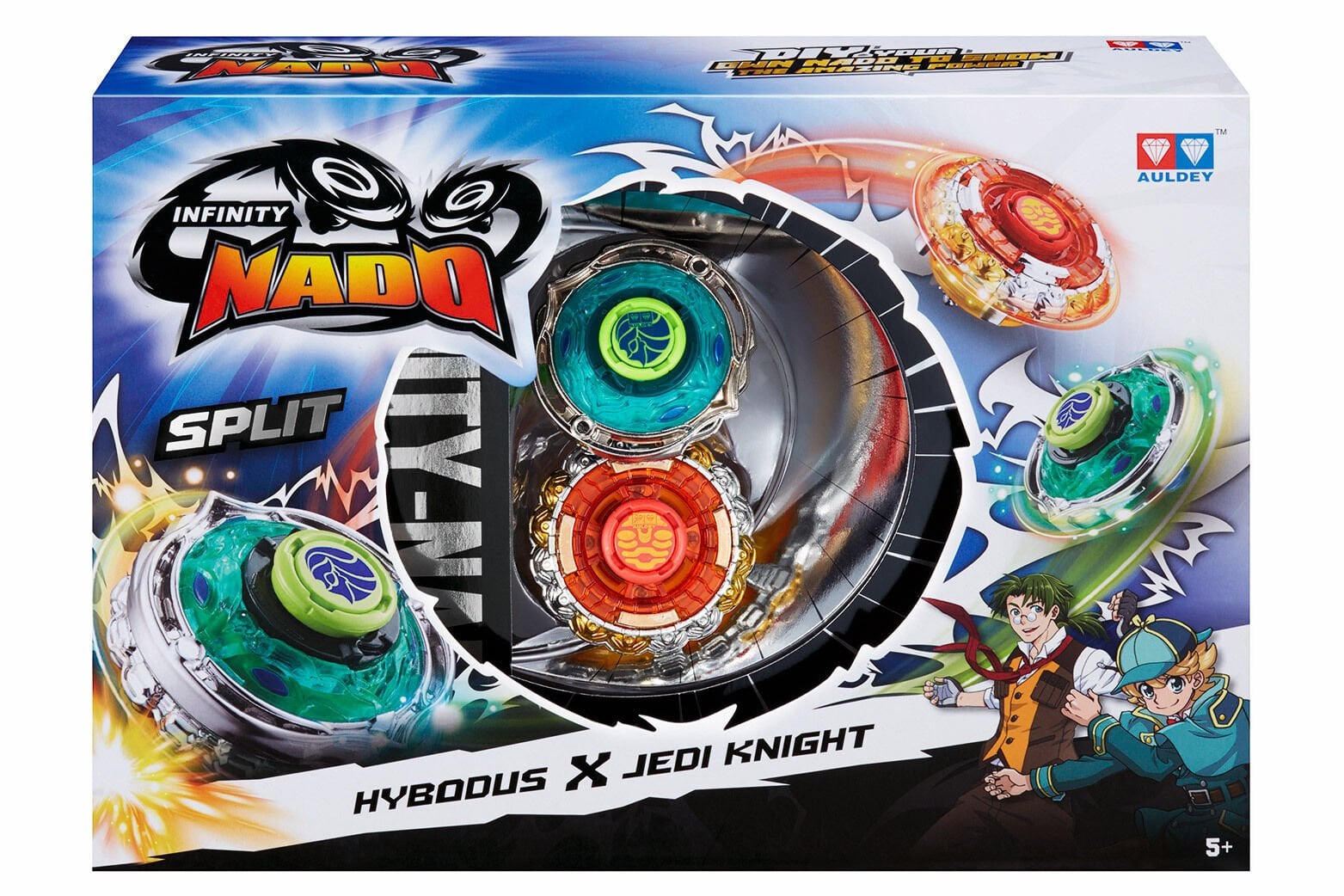 Infinity Nado Split Serisi 2'li Set - Hybodus & Jedi Knight (Derin Deniz Savaşçısı & Cedi Şövalyesi)