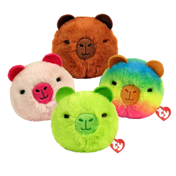 TY Beanie Bouncers Kapibara 7 cm. (4 Asorti)