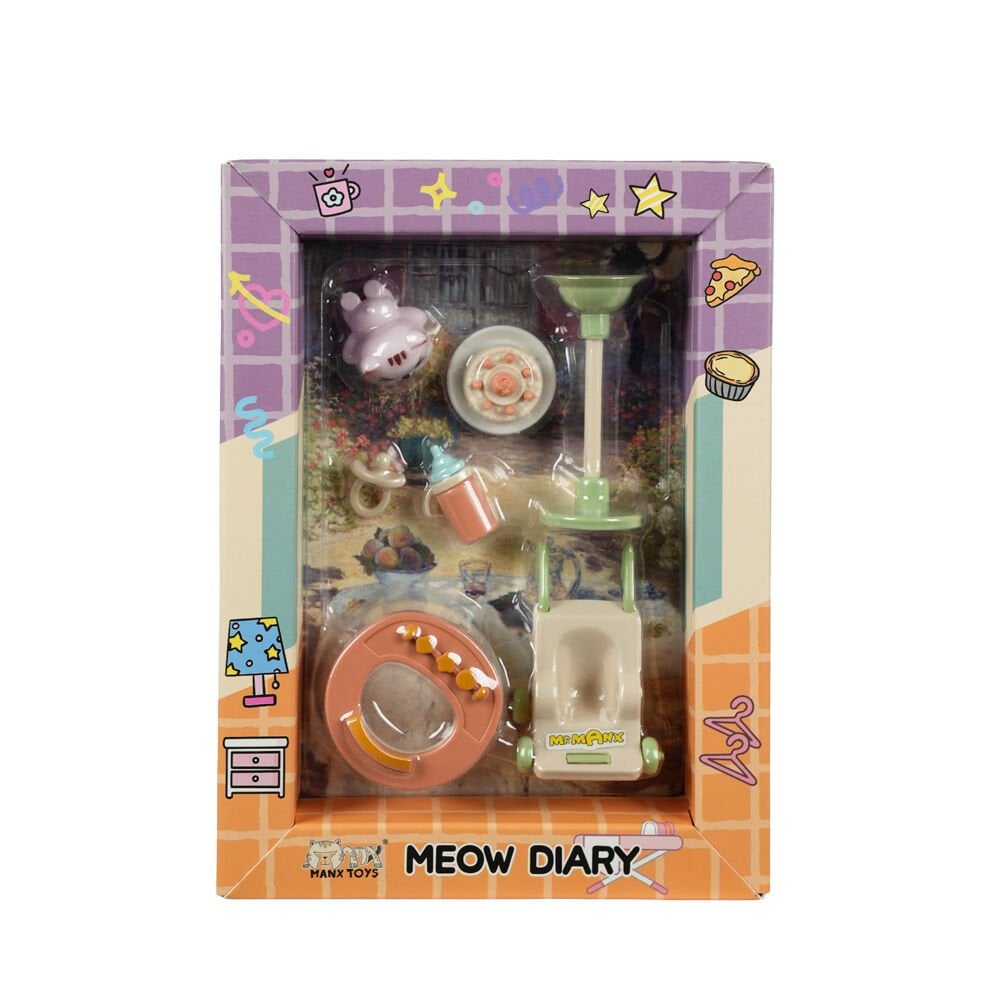 Meow Diary Kedi Oyuncak Seti