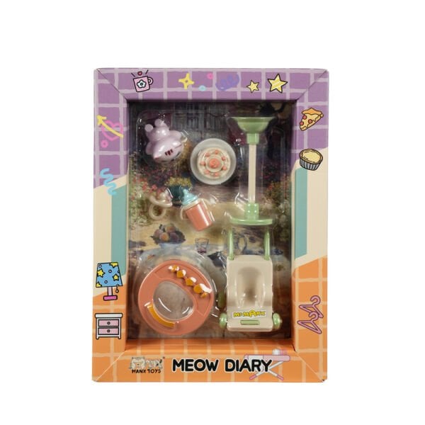 Meow Diary Kedi Oyuncak Seti