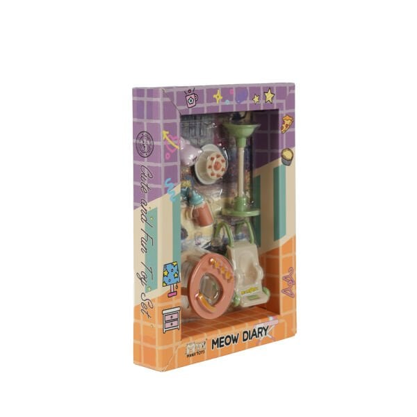 Meow Diary Kedi Oyuncak Seti