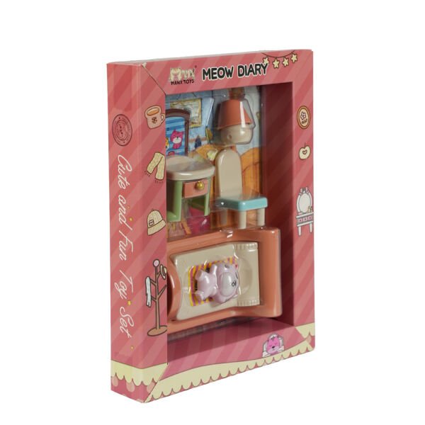 Meow Diary Kedi Yatak Odası Seti