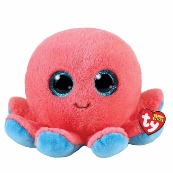 TY Beanie Boos Mercan Ahtapot Sheldon Peluş 15 cm.