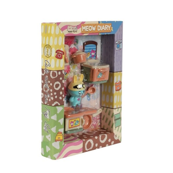 Meow Diary Kedi Mutfak Seti