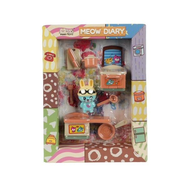 Meow Diary Kedi Mutfak Seti