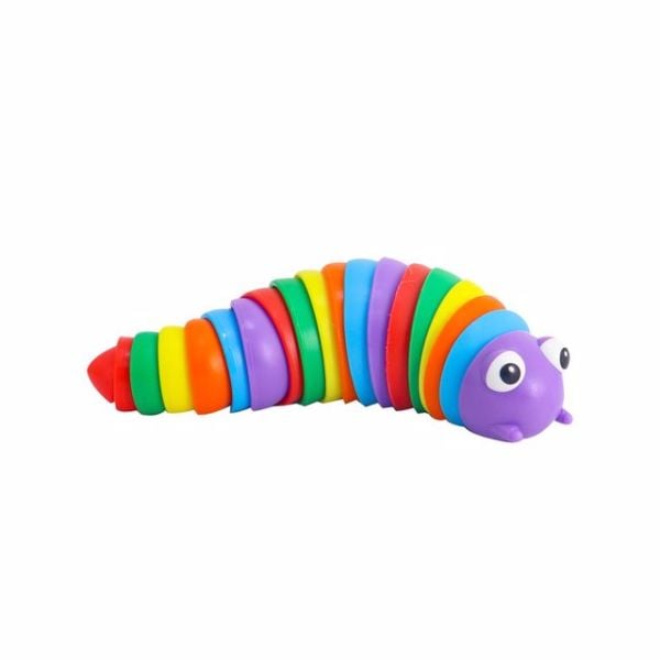 18 cm Dekompresyon Renkli Tırtıl