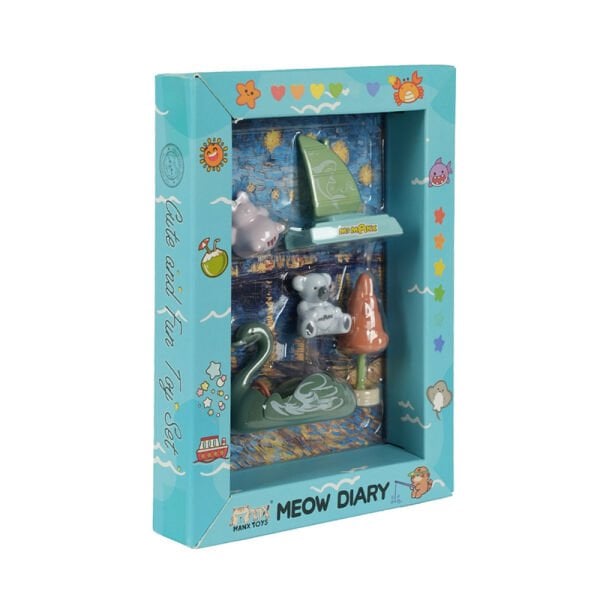 Meow Diary Kedi Denizcilik Seti