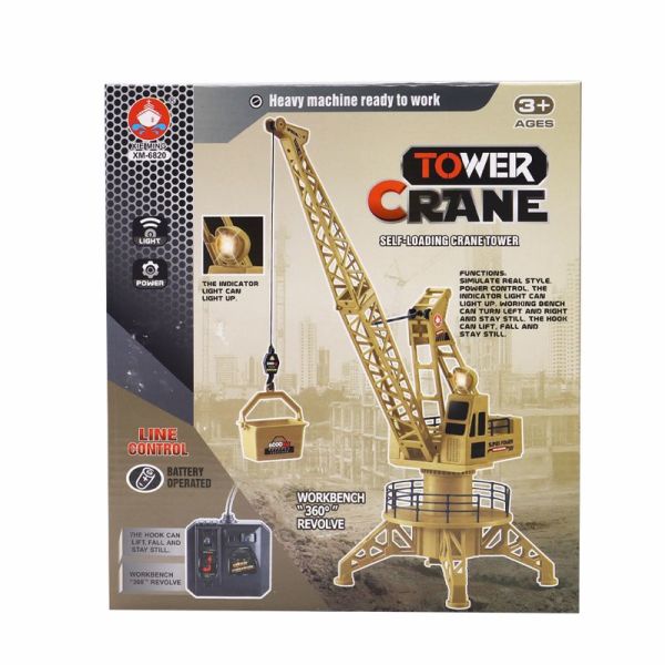 Kablo Kumandalı Işıklı Kule Vinç