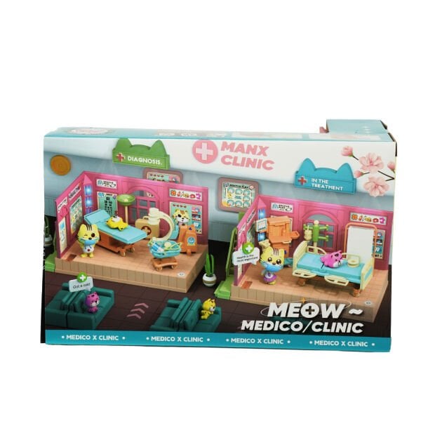 Sesli ve Işıklı Minyatür Kedi Muayenesi