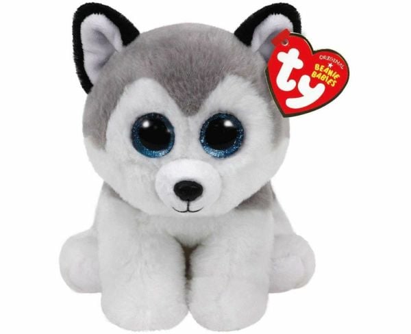 TY Beanie Babies Sibirya Kurdu Buff Peluş 20 cm.