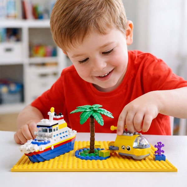 Esnek Blok Zemin 20x20 cm. Beyaz