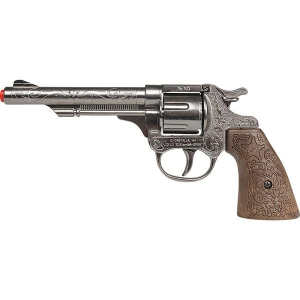 8'li Kovboy Kılıflı Revolver - Küçük