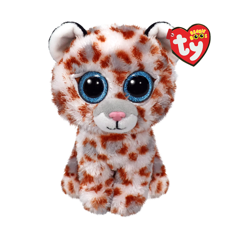 TY Beanie Boos Beyaz Leopar Coco Peluş 15 cm.