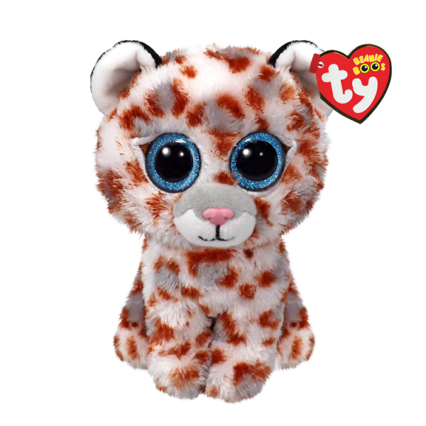 TY Beanie Boos Beyaz Leopar Coco Peluş 15 cm.